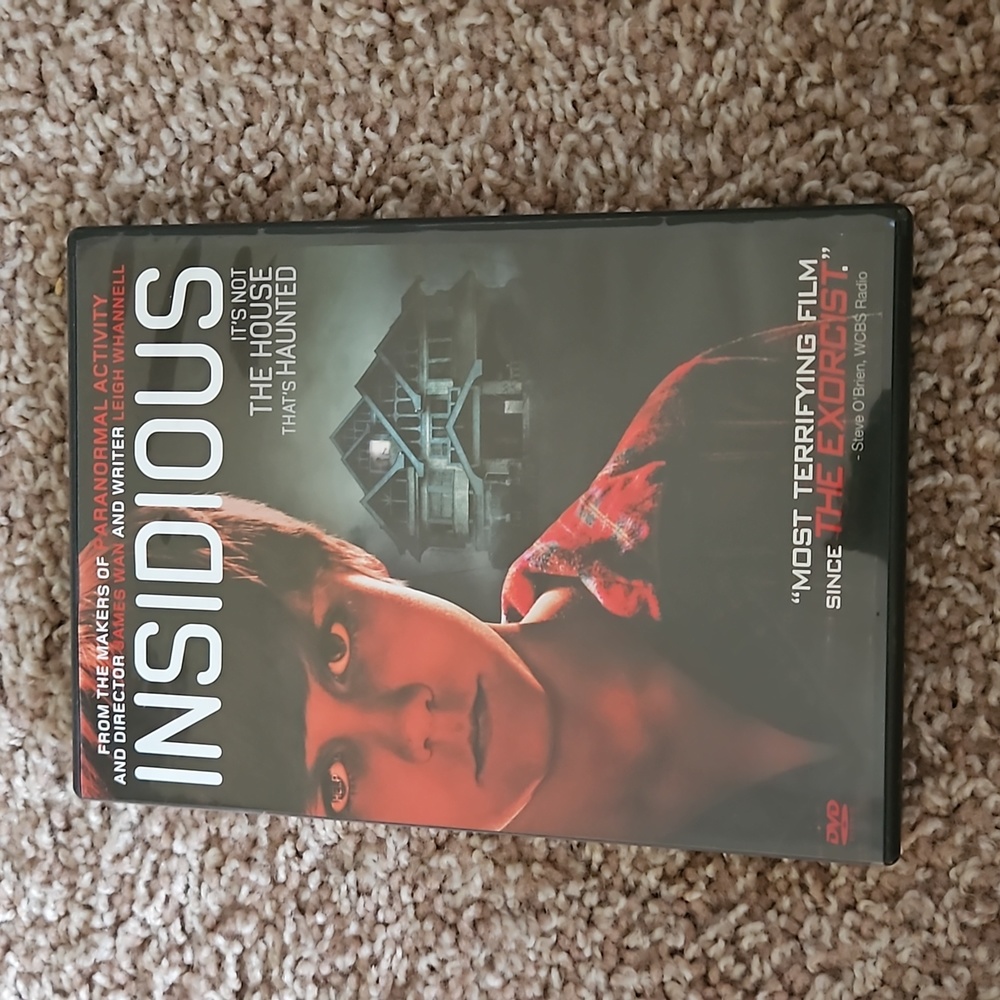 Insidious DVD, $5